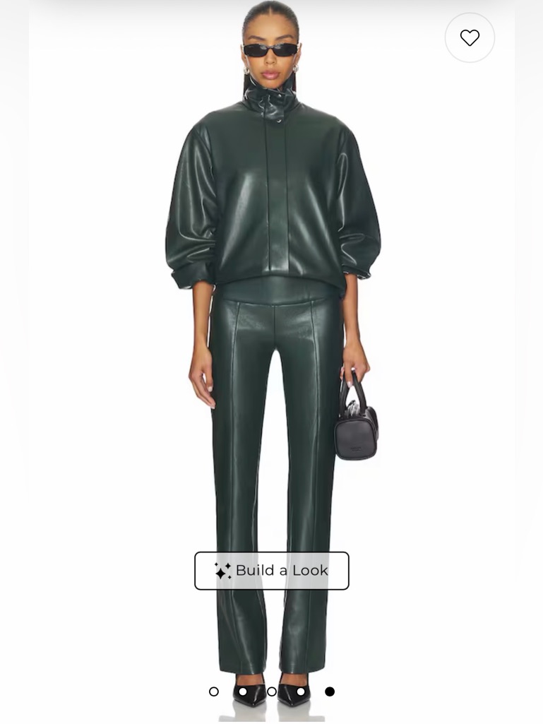 Amanda Uprichard Regency Pants In Moss